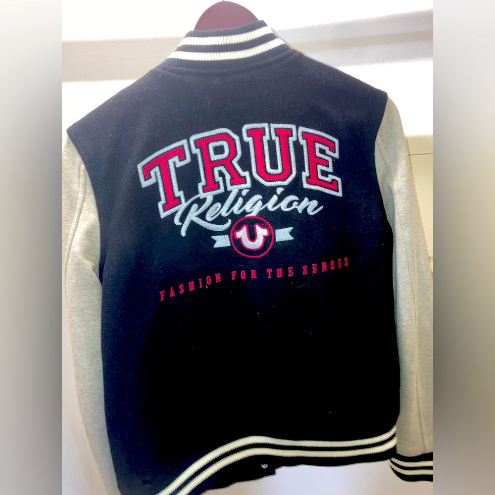 True religion, varsity jacket